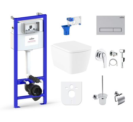 Комплект 10 в 1 Lavinia Boho Aveo Rimless 98010183, премиум с пластиковой клавишей, артикул 98010183