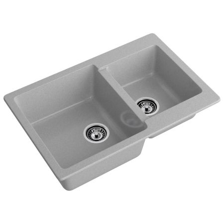 Кухонная мойка GranFest PRACTIK 780K, серый, артикул P-780K серый