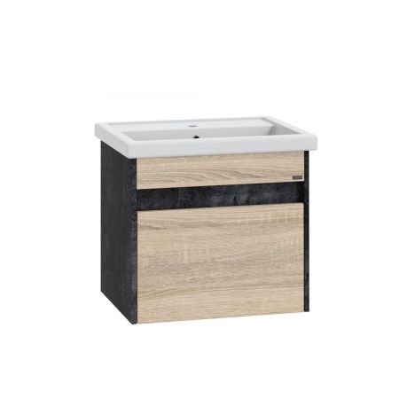 Тумба для умыв. "Мира 60" янтарная 1 ящ. подвес. (ум. Fest 60)