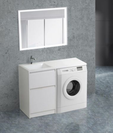 Мебель для ванной комнаты BELBAGNO KRAFT-LVD, артикул KRAFT-LVD-580/1200-2C-PIA-PP