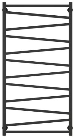Полотенцесушитель водяной Сирокко 1200х600 (МУАР Темный Титан), артикул 15-0253-1260