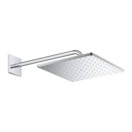 Верхний душ GROHE Rainshower Mono 310 Cube с душевым кронштейном, хром (26564000) Верхний душ GROHE Rainshower Mono 310 Cube с душевым кронштейном, хром (26564000)