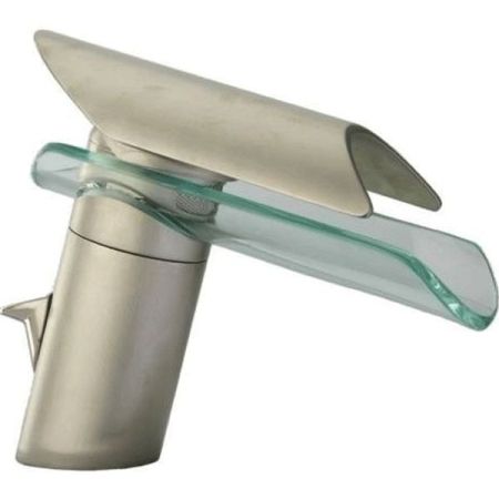 Смеситель для биде Paini Morgana 73PW306VR Никель, стекло