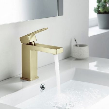 Смеситель для раковины Timo Selene 2061/17F Золото матовое, артикул 2061/17F