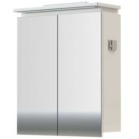 Зеркальный шкаф Orange Monaco 60 ZSMO 60 W с подсветкой Белый, артикул ZSMO 60 W