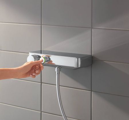 Термостатический смеситель для душа GROHE GRT SmartControl, настенный монтаж (34719000) Термостатический смеситель для душа GROHE GRT SmartControl, настенный монтаж (34719000)