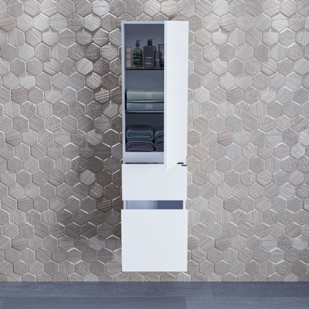 Шкаф-пенал СаНта Марс 40, 700164, подвесной, артикул 700164