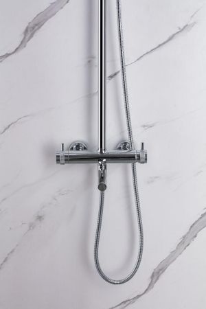 Душевая стойка Allen Brau Priority 5.31A10-00 хром, артикул 5.31A10-00