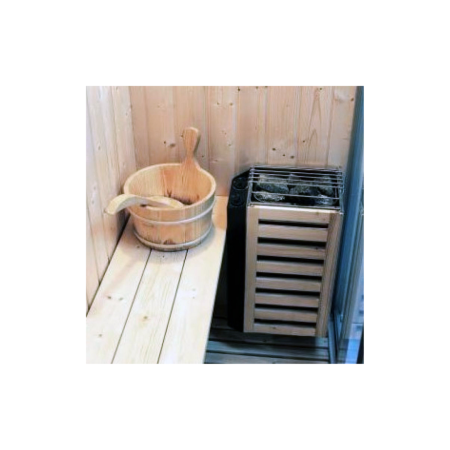 Сауна ALBANO Nero-R комбинированная 2в1 Cerutti SPA Black 1800x1100x2230