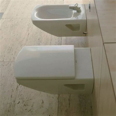 Duravit Caro Подвесной унитаз 620*360мм с комплектом креплений, цвет белый, артикул 0198090000