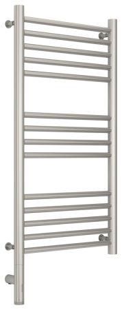 Полотенцесушитель электрический "БОГЕМА 3.0" прямая 800х400 / МЭМ левый (Сатин)