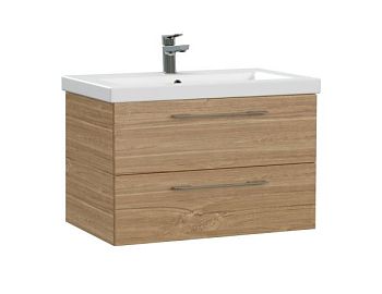 Тумба подвесная Cersanit LARA 70 орех под раковину S-UM-COM70/1-w (COMO 70) (64136)