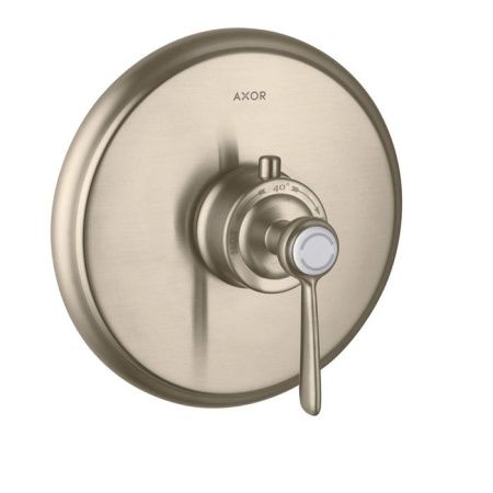 AX Montreux Встраиваемый термостат для душа, 1 потреб, (внешняя часть), цвет: шлифованный никель
