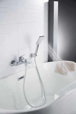 Смеситель для ванны Knotlor KN-71, хром, артикул KN-71