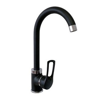 Смеситель для кухни Славен СЛ-ОД-1ЧН, черный