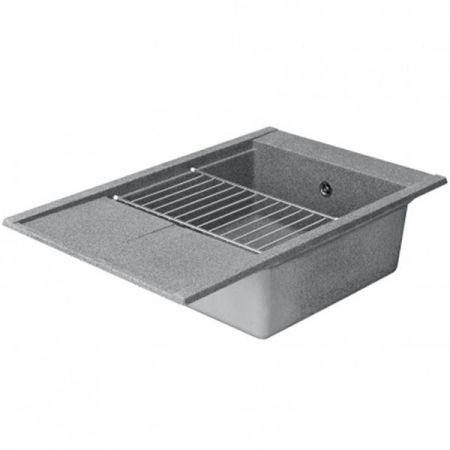 Кухонная мойка Акватон Делия 78 1A715132DE230 Серый, артикул 1A715132DE230