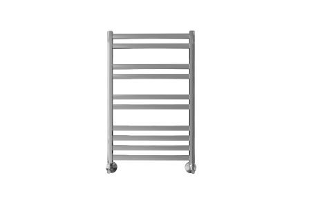 Полотенцесушитель водяной Aquatek (Акватек) Сириус П10 500х800 мм, подключение нижнее/диагональное, сверхпрочная пищевая нержавеющая сталь AISI 304L, гарантия 10 лет, артикул AQ DP1080CH