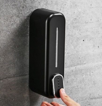 Дозатор для жидкого мыла CeramaLux F7020 Черный