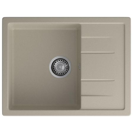 Кухонная мойка GranFest QUADRO 650L, топаз, артикул Q-650L топаз