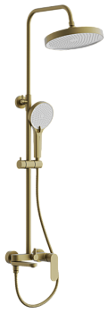 Душевая система BELZ B24713-5, брашированное золото