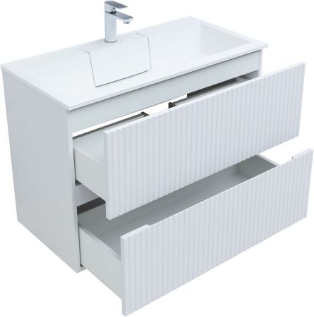 Тумба под раковину Aquanet Джейн 90 белый матовый, артикул 00313287