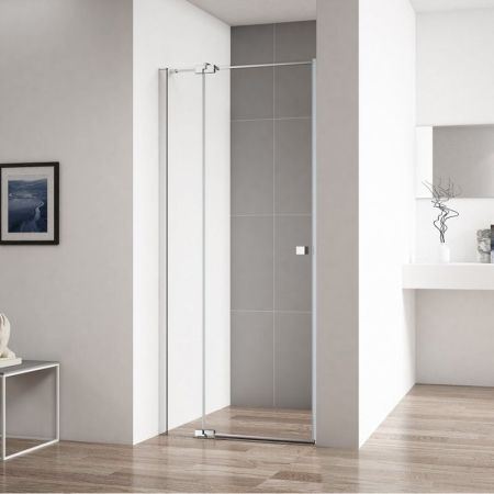 Душевая дверь Cezares Valvola 80 VALVOLA-B-1 профиль Хром стекло прозрачное