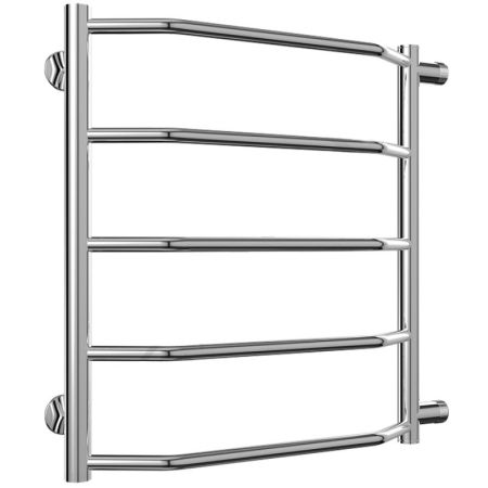 Водяной полотенцесушитель Terminus Виктория П5 500x596 4670030725110 Хром с боковым подключением 500, артикул 4670030725110