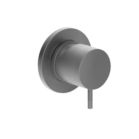 Fantini Fontane Bianche Смеситель для душа, встраиваемый, на 1 источник, (наружняя часть), цвет: Matt Gun Metal PVD, артикул 47 P5 P063B