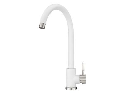 Смеситель для кухни GRANULA (ST-4031, БЕЛЫЙ), артикул ST-4031, БЕЛЫЙ