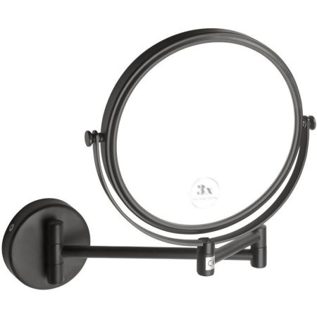 Косметическое зеркало круглое, MS22U, Черный, артикул 112201510