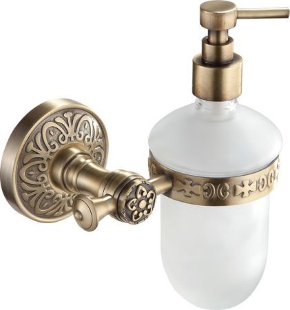 Sanibano Nilo, настенный стеклянный дозатор, цвет бронза, артикул H6600/11BR