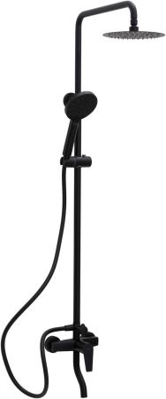 Душевая стойка Allen Brau Eclipse 5.E1007-31 черный матовый, артикул 5.E1007-31