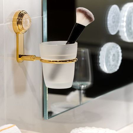 THG DAHLIA Стакан подвесной, стекло матовое, цвет полированное золото