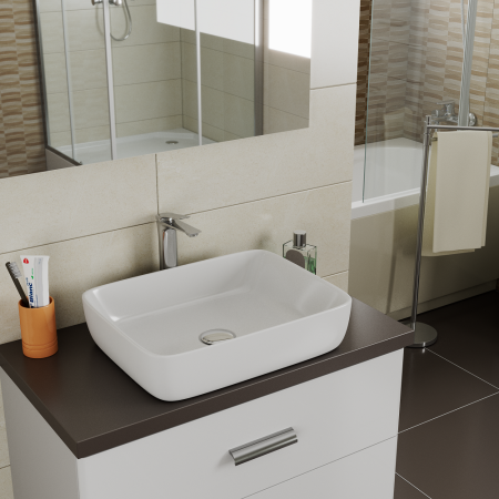 Раковина накладная DK Berlin, 500*390*140мм, белый (DT1431316), артикул DT1431316