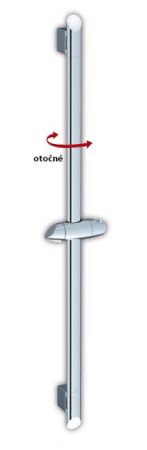 Держатель для душа RAVAK CHROME X07P014 (хром, латунь, 90-см, круглый), шт