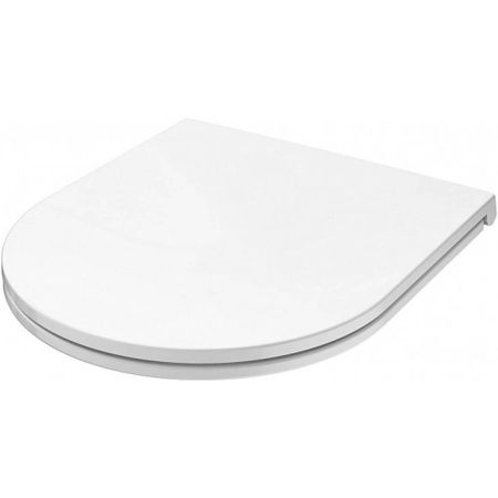 Комплект унитаза AM.PM Spirit C701700WH+C707857WH с инсталляцией Geberit Duofix Plattenbau Delta UP100 458.125.21.1 с сиденьем Микролифт и клавишей смыва Хром, артикул C701700WH+C707857WH+458.125.21.1