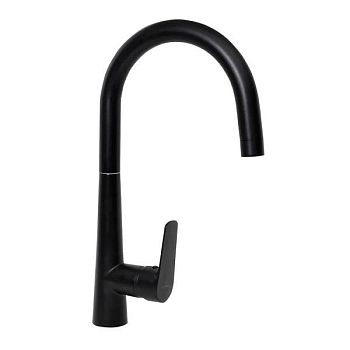 Смеситель для кухни Славен СЛ-ОД-Г2Ч, черный