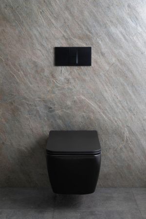 Чаша подвесного унитаза Allen Brau Liberty 4.33007.31 черный матовый, артикул 4.33007.31