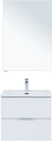 Мебель для ванной Aquanet Алвита New 60 2 ящика, белый матовый, артикул 00274216