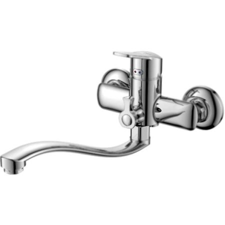 Смеситель для ванны D&K Bayern Arbeo DA1243301 универсальный Хром