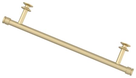 ПОЛКА прямая (L - 370 мм) н/ж для ДР "СУНЕРЖА" (Матовая шампань), артикул 022-2012-0370