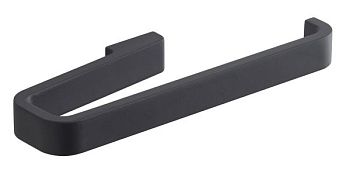 Gedy Samoa, полотенцедержатель - полукольцо, цвет черный матовый