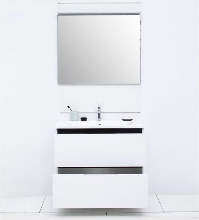 Зеркало De Aqua Сильвер 9075 серебро (без фацета), артикул SIL 405 090 S