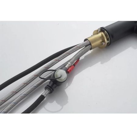 Смеситель для кухни с индикатором температуры Knotlor KN-100/BL, черный, артикул KN-100/BL