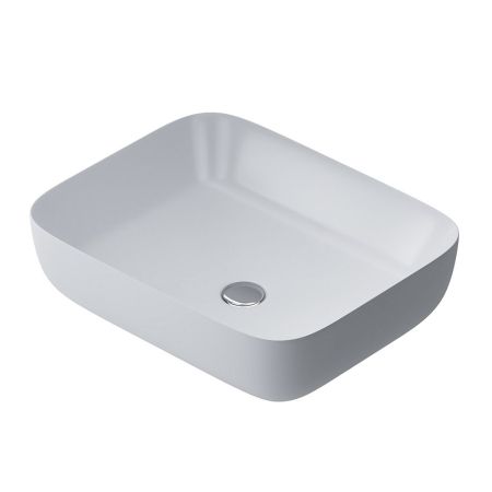 M8FWCC10510WG Func Раковина накладная, прямоугольник, 51 см, цвет белый глянец, артикул M8FWCC10510WG