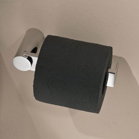 BERTOCCI Polo Держатель т/б, цвет черный матовый/хром, артикул 141 5703 0800