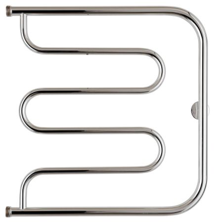 Полотенцесушитель "СТИЛЬЕ" ТАНДЕМ 600х600 резьба-сгон 1" (Без покрытия), артикул 00011-6060