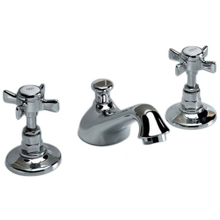 Devon Coventtry Смеситель для раковины на 3отв., с донным клапаном, цвет хром, артикул MARF26CR