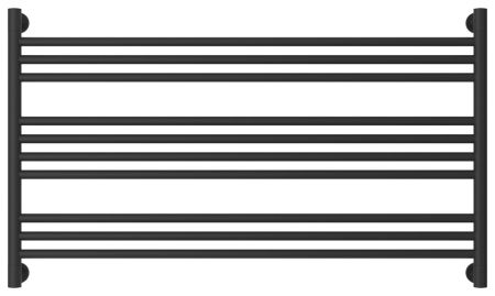 Полотенцесушитель водяной Богема L 600х1100 (МУАР Темный Титан), артикул 15-0202-6011