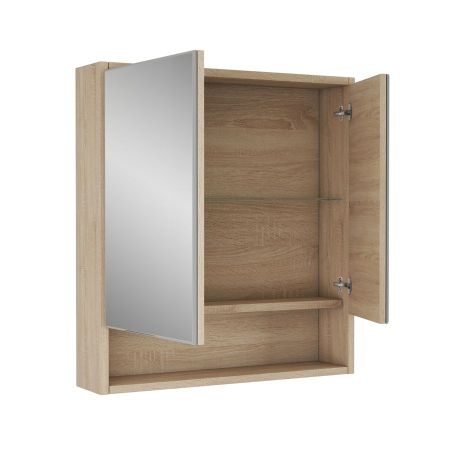 Зеркальный шкаф Eland 65, дуб сонома, артикул OW29.60.12